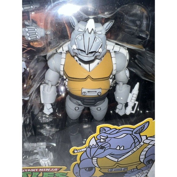 NECA TMNT Super Bebop and Mighty Rocksteady 7" Scale Action Figures Brand New - Picture 5 of 10